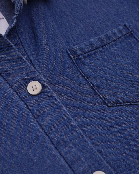 CAMASA ALBASTRA DIN DENIM